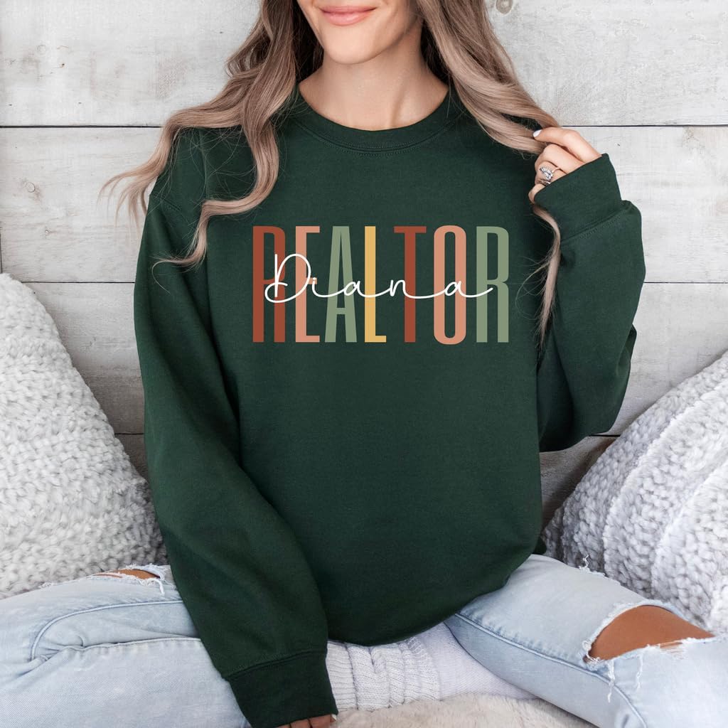 Personalized Realtor Sweatshirt, Housing Consultant Shirt for Women, Realtor Outfit Gift, Housing Market Life Tee - Image 4