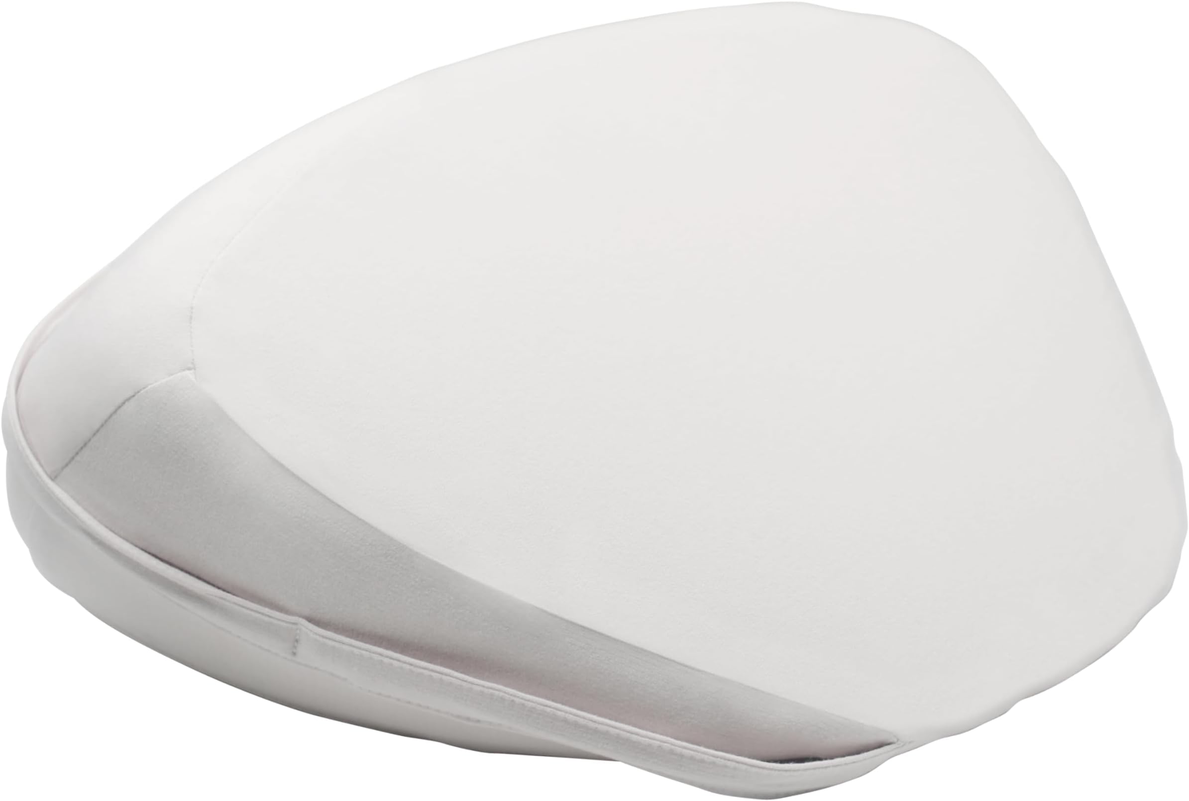 Dame Products Pillo Bed Wedge Pillow for Legs, Knees & Back, Oat | Triangle elevation cushion with sewn-in grab handles. Firm high-density foam, water-resistant inner liner, 100% cotton cover.