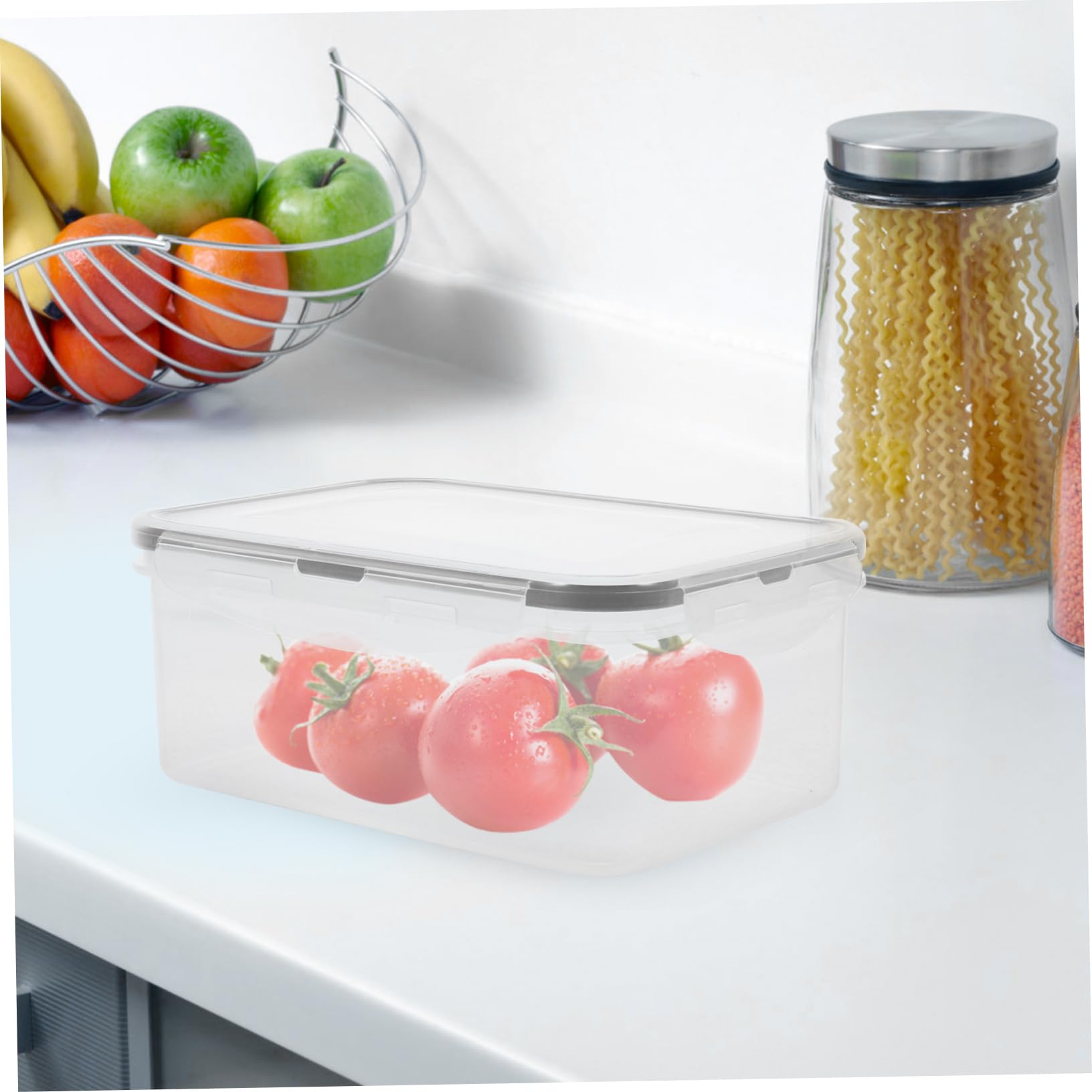 PRETYZOOM 10 Piezas juego de verduras recipientes para aperitivos con tapas contenedor de almacenamiento de cocina refrigerador encargados del almacenamiento de alimentos cajas de verduras