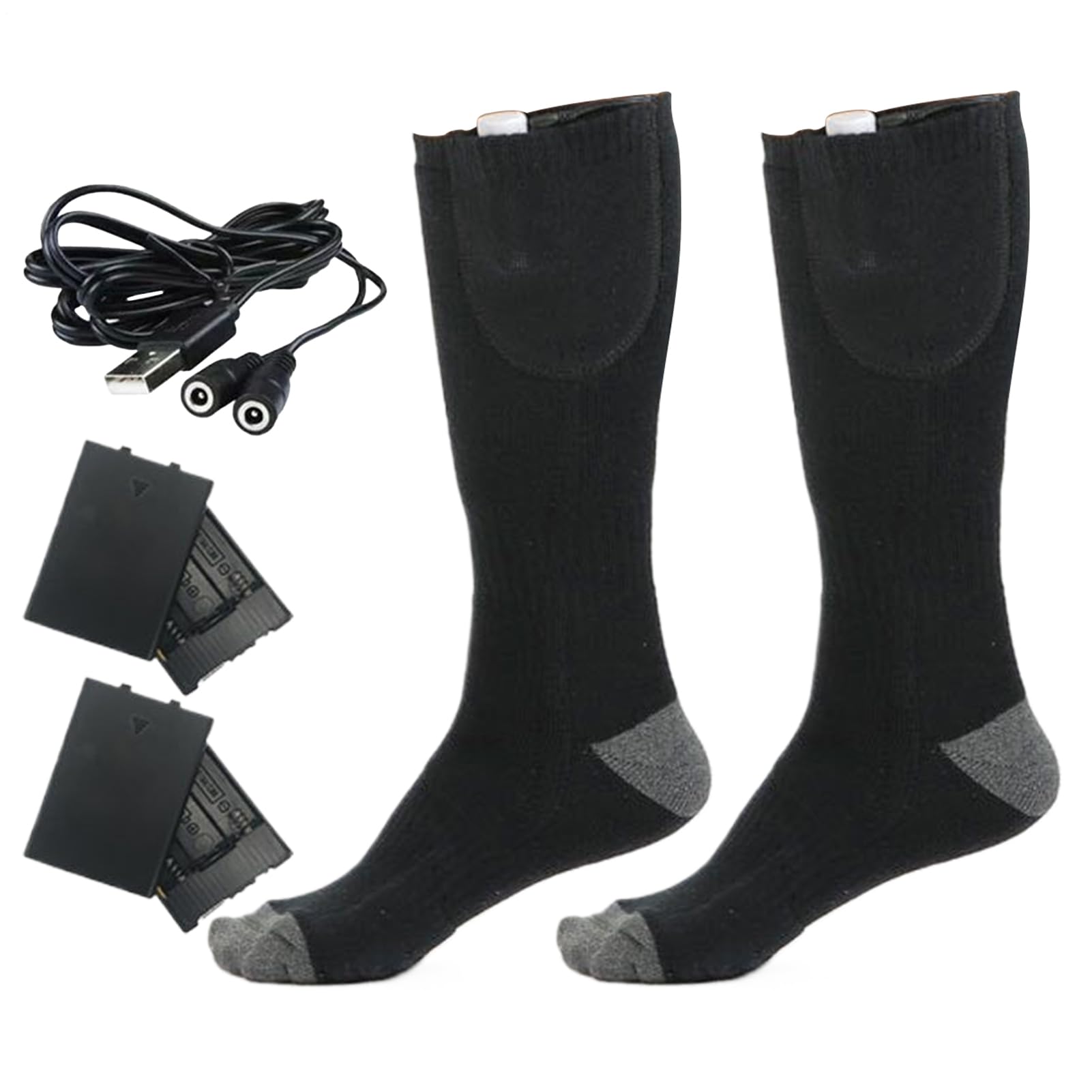 Chaussettes Chauffantes Chauffe-pieds Chaud Lavable Confortable