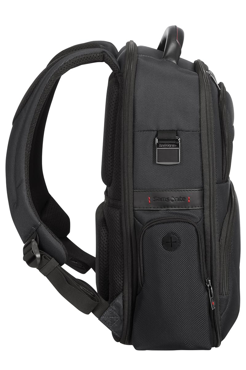 Samsonite Pro-DLX 5 Zaino per 15.6 Pollici Laptop 1.4 Kg Zaino Casual.20 l.44.5 cm, 15.6 Pollici (44.5 cm - 20 L), Nero (Black)