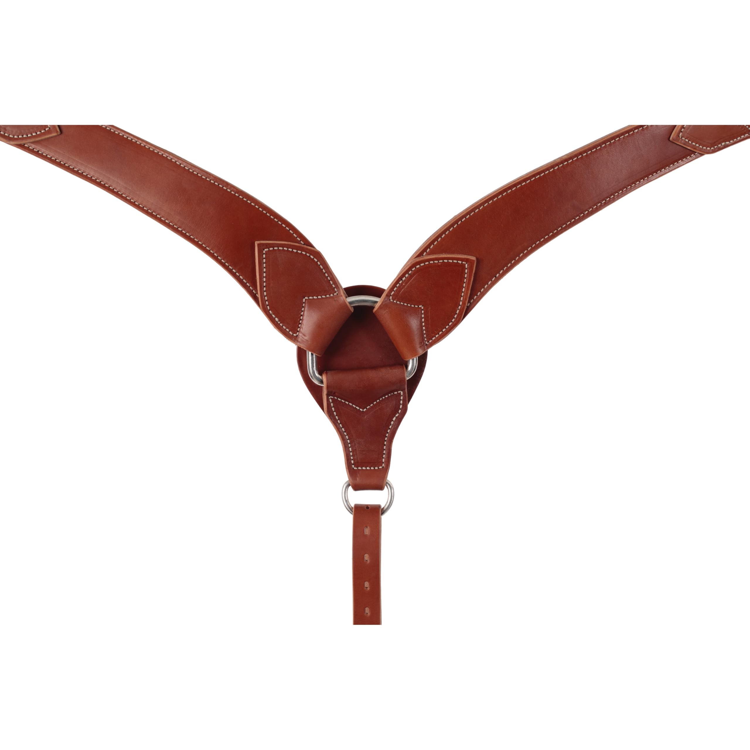 Weaver Horizons Roper Breast Collar en cuir de qualité supérieure - 5