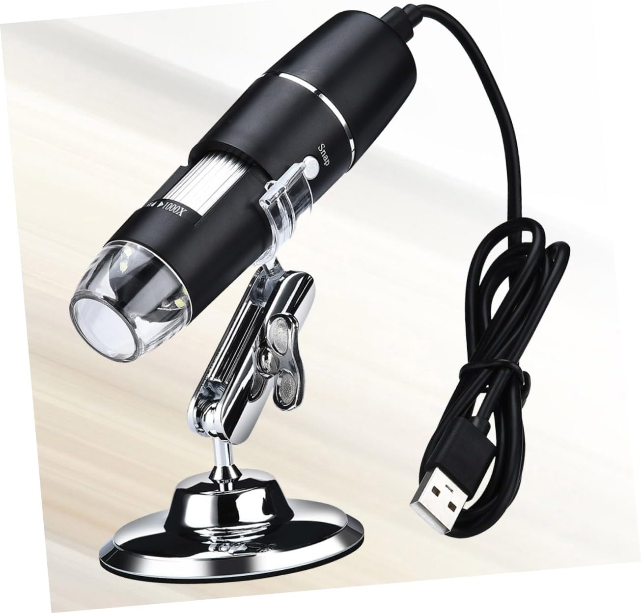 USB Digital Microscope with Led Light Handheld Magnifier for Adults for Repair Inspection and Laboratory Use Compatible