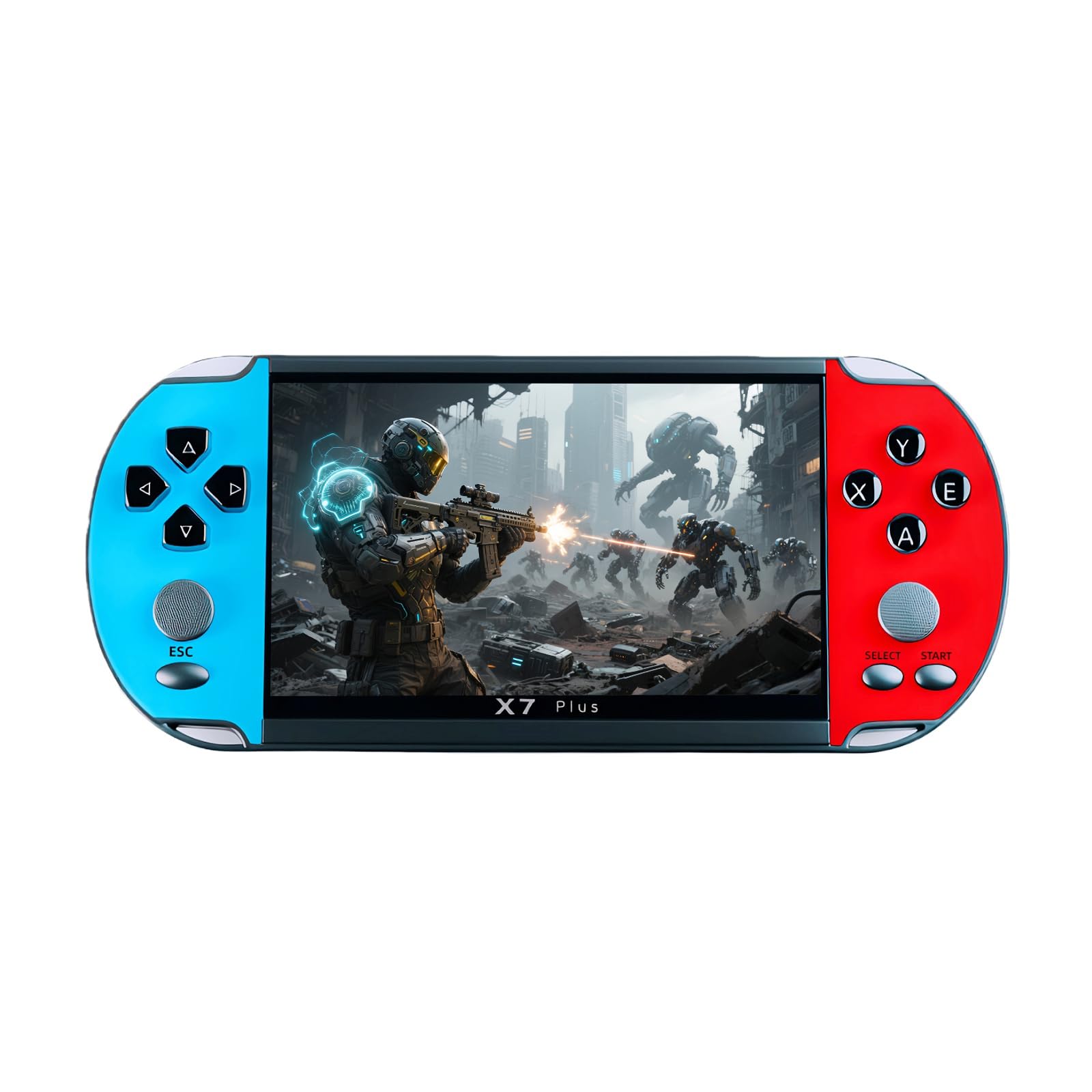 YHFITN 5.5" IPS HD Screen Retro Game Console for Kids Adults, with Classic Video Games, Support Multiple Emulators, MP3/MP4 Player and TV Connect,
