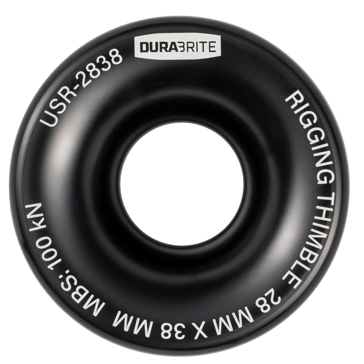 DuraBrite Rigging Thimbles, Tough and Lightweight, High sidewall to Hold Rope, 6061 Aircraft Aluminum, USR-2838…