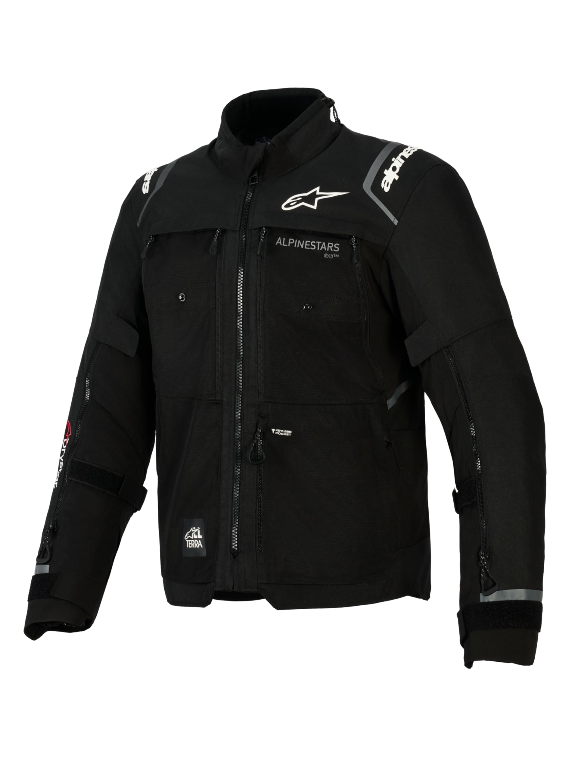 Alpinestars Cusco Drystar Jacket Men's, Motorcycle Adventure Touring, Lightweight Ripstop, Detachable Waterproof Liner