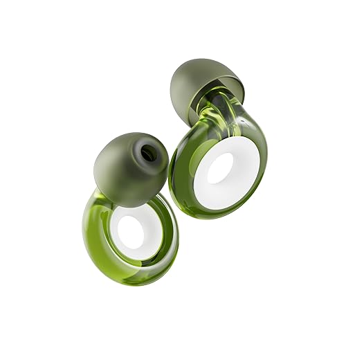 Loop Engage 2 Plus Ear Plugs – Everyday Noise Relief With Clear Speech for Social Gatherings, Work, Conversation, Parenting & Noise Sensitivity – 16 dB Noise Reduction + Mute for Extra Coverage - Green