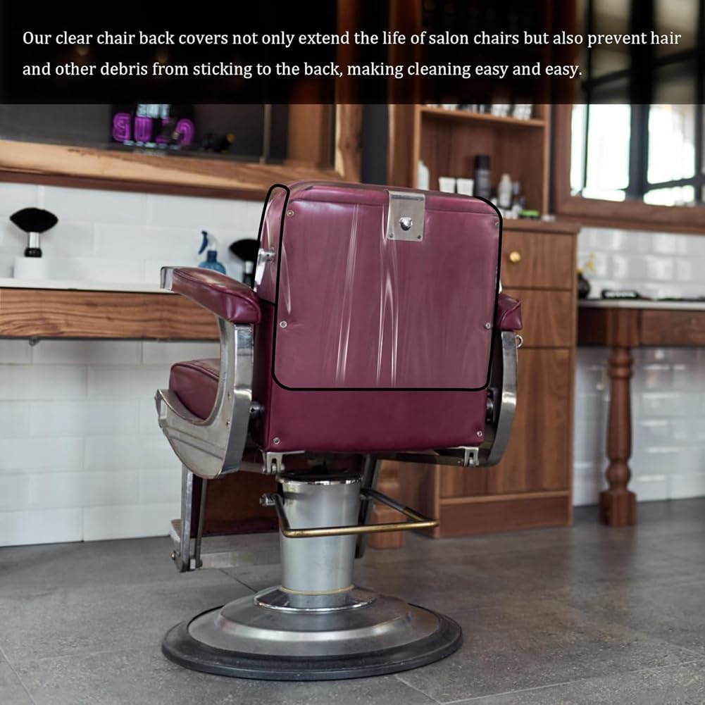 Lot De 2 Housses Transparentes En PVC Pour Dossier De Chaise