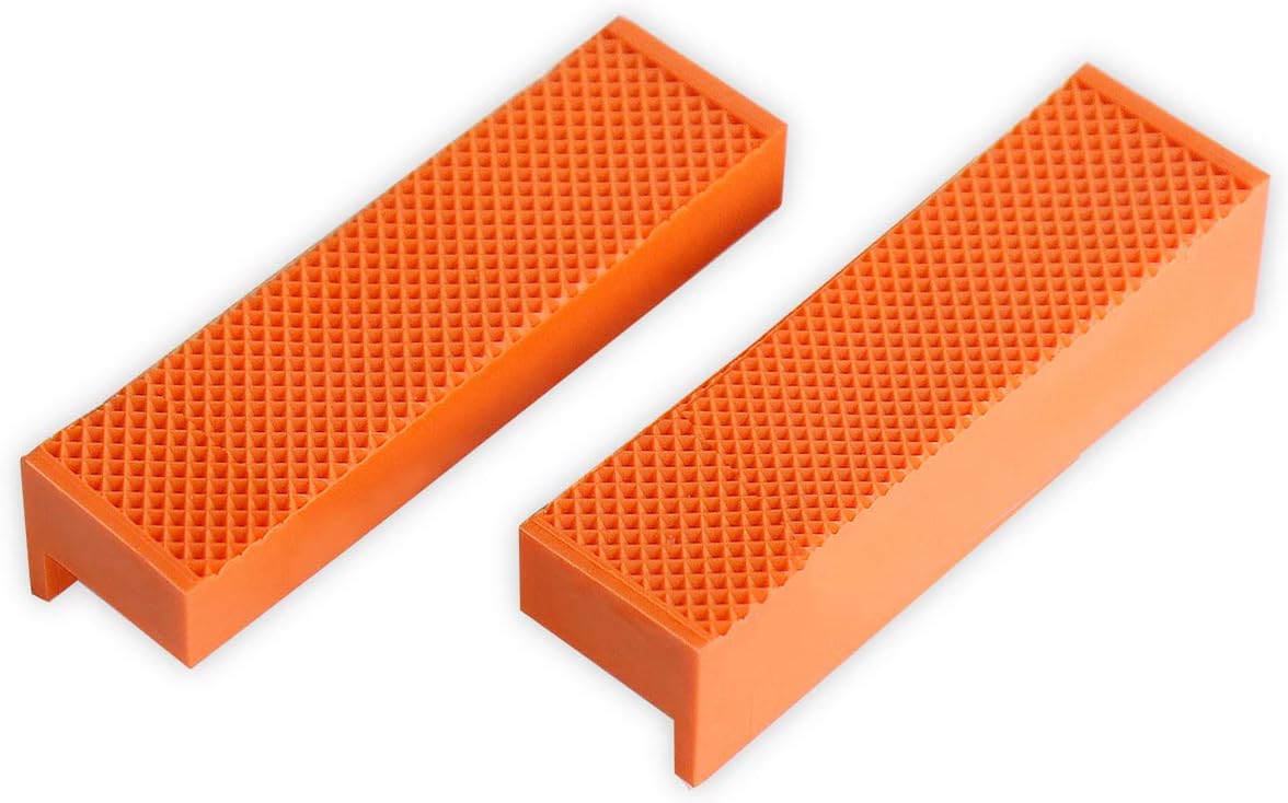 CCLIFE 2 piezas Protector de Mandíbula de Banco Mordazas Protectoras Ancho 110 mm / 150 mm con imán