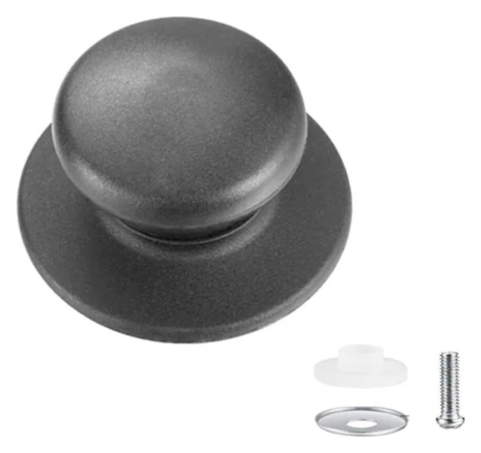 Gkirqvpe One Color Pot Lid Knob, 5-Pack Universal Replacement Bakelite Pot Lid Knobs Glass Lid Cap For Saucepan Cookware