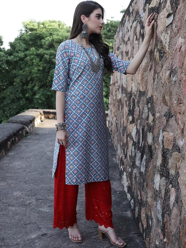 Image of Kurta for Women||Kurta||Casual Kurta|| Women's Kurta||New Fashionable Kurti ||Office Kurta for Women