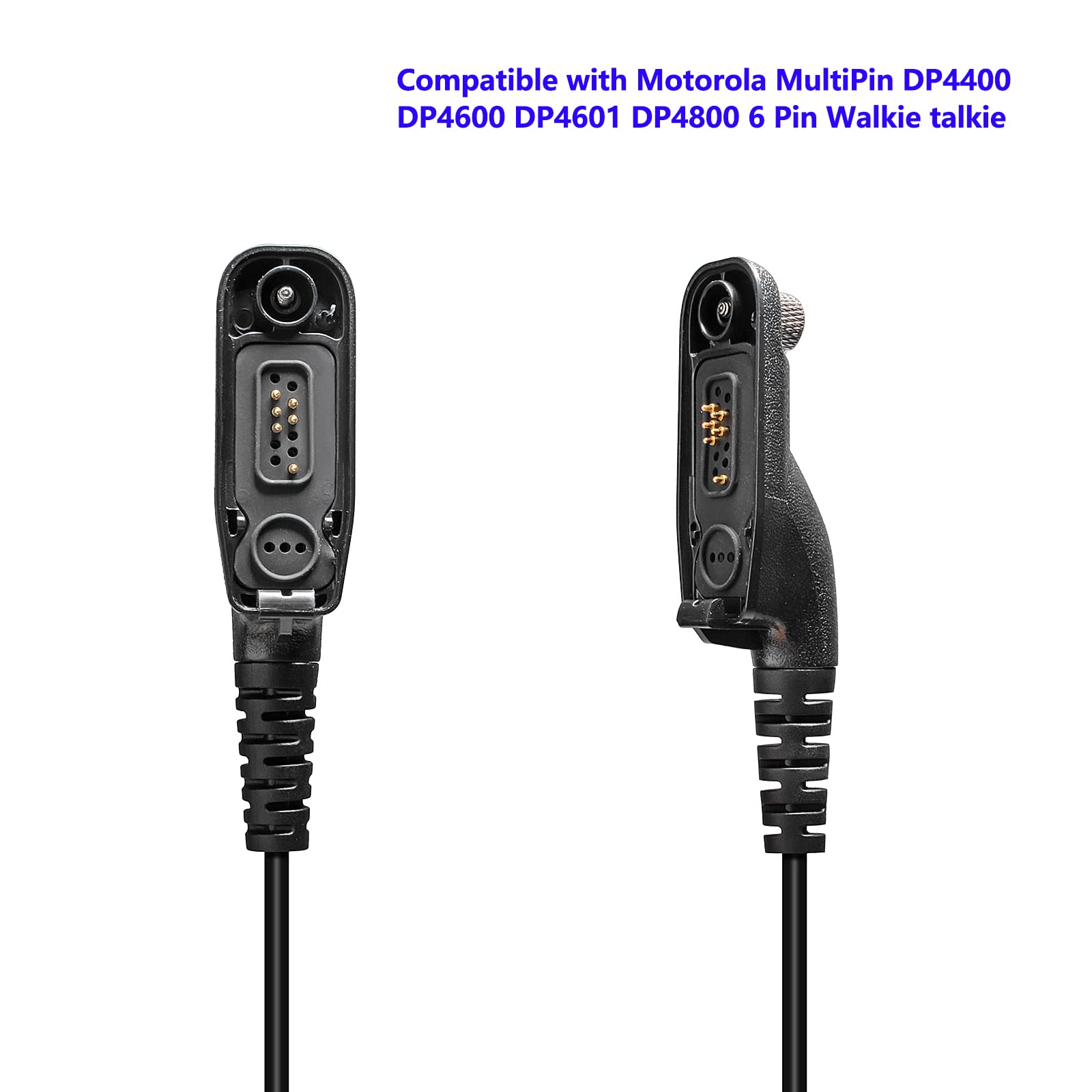 UAYESOK Remote Handheld Radio Speaker Mic Microfoni Multi-Pin Microfono compatibile con Motorola DP4400 DP4600 DP4601 DP4800 DP4801 DP3441 XBR6300 APX6500 DGP4150 DGP6150 XiRP8268 Walkie Talkie