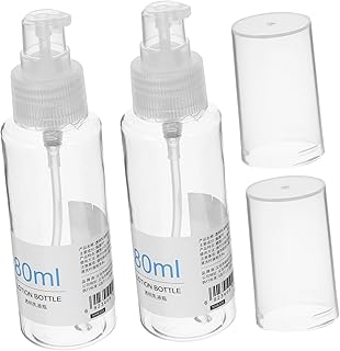 فوميز. مجموعتان من 2 زجاجة مضخة موزع عطر، موزع صابون رغوي صغير، زجاجات سفر مانعة للتسرب، حاوية مستحضرات التجميل، موزع لوشن، زجاجات للسفر، معتمدة من ادارة امن المواصلات الامريكية، مانعة للتسرب