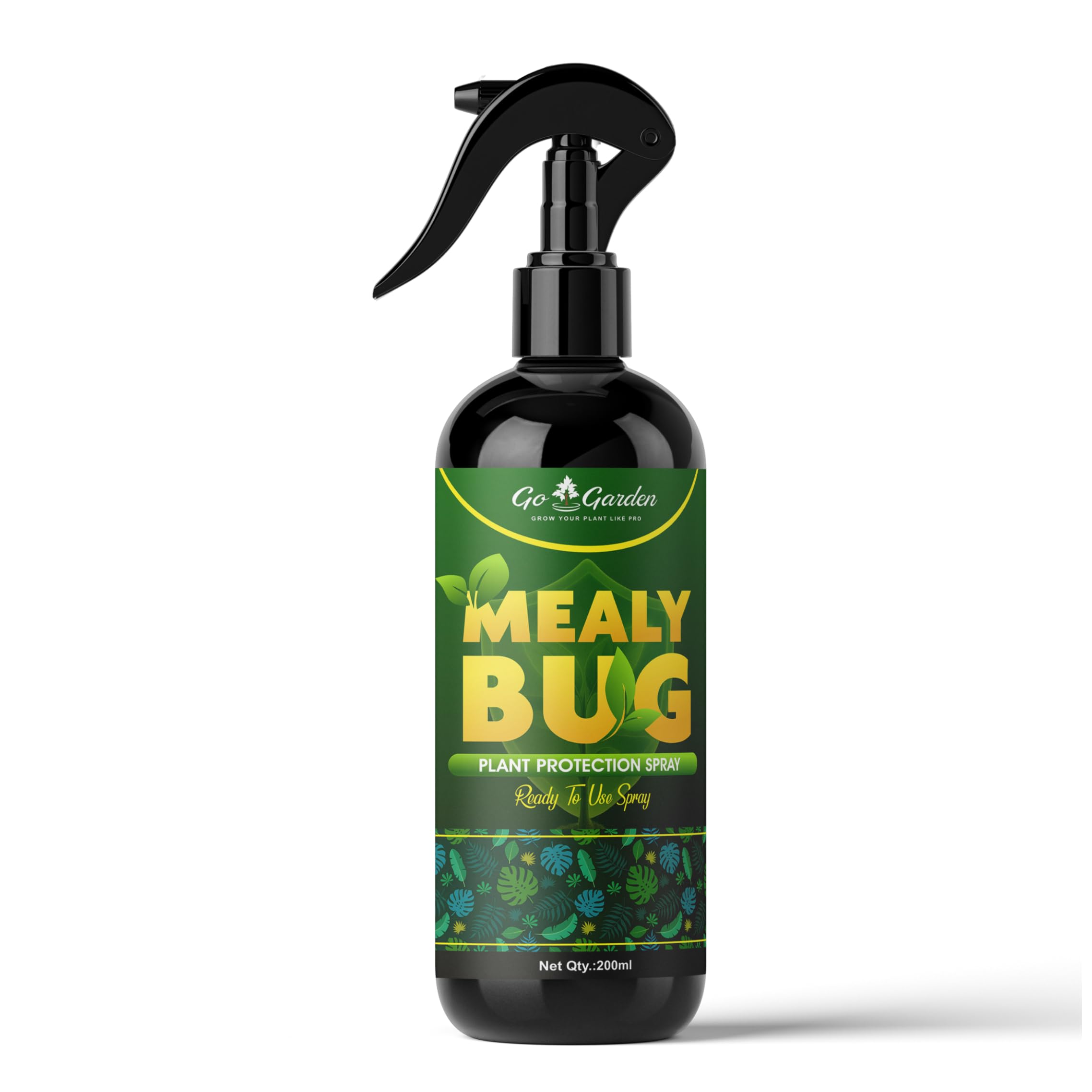 Go Garden Mealy Bug Plant Protection Spray – 250ml | 100% Natural Neem & Essential Oil Formula | Kills Mealy Bugs Fast | Ready to Use | Safe for All Plants – Indoor & Outdoor Pest Control