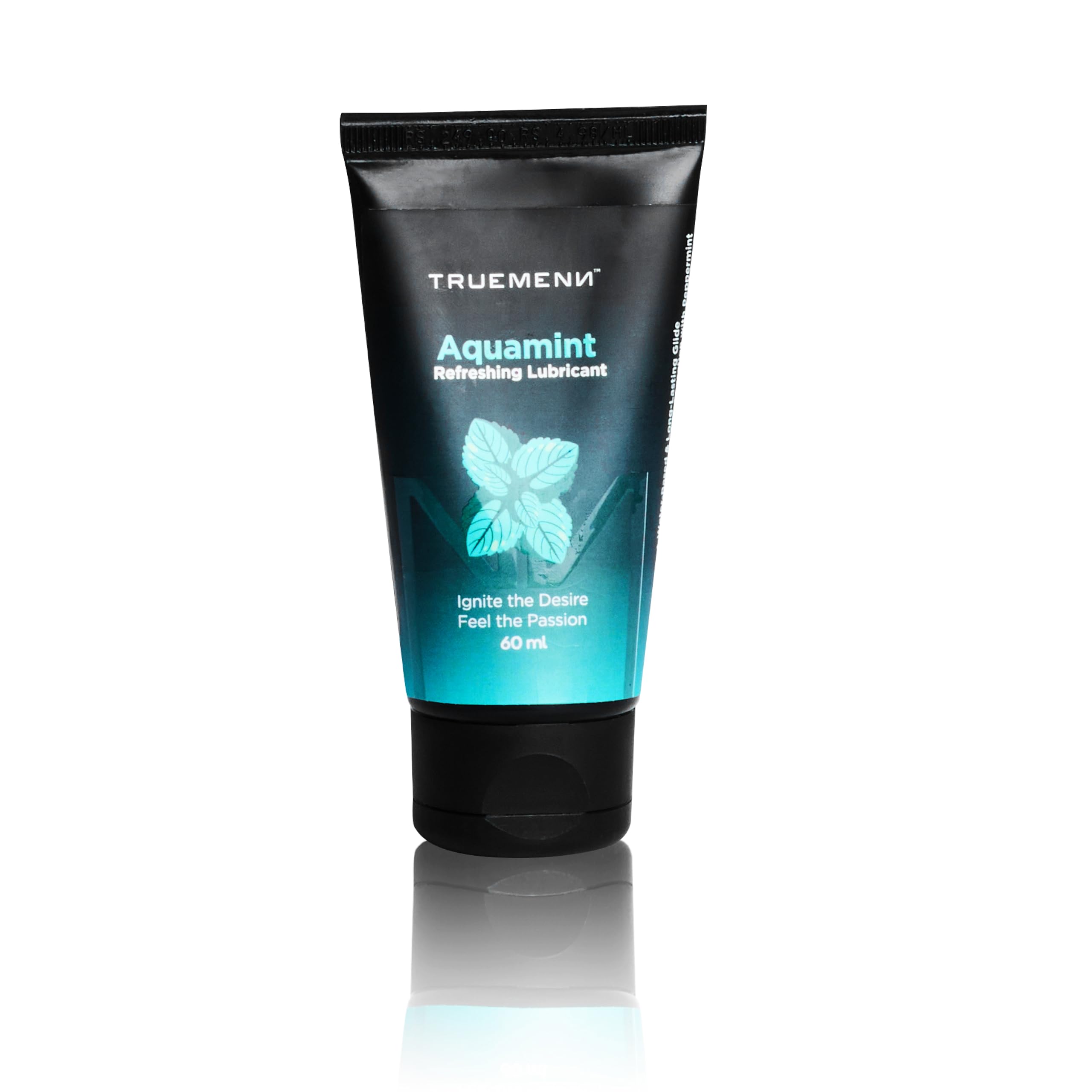 Truemenn Aquamint Refreshing Lubricant Gel For Men & Women 60ml I  Water-based Intimate Lube Gel with Aloe Vera & Mint I Compatible With Toy &  Condom, Dermatologically Tested : Amazon.in: Health &
