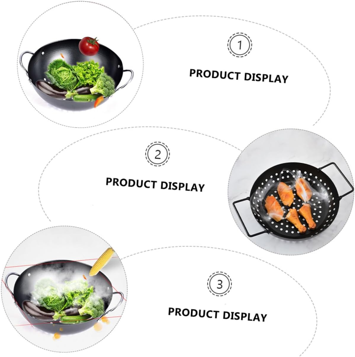 Flat Top Grill Pan Indoor Cooking Non Stick Baking Pan Bbq Accessories Grill Grilling Trays Meat Roasting Rack