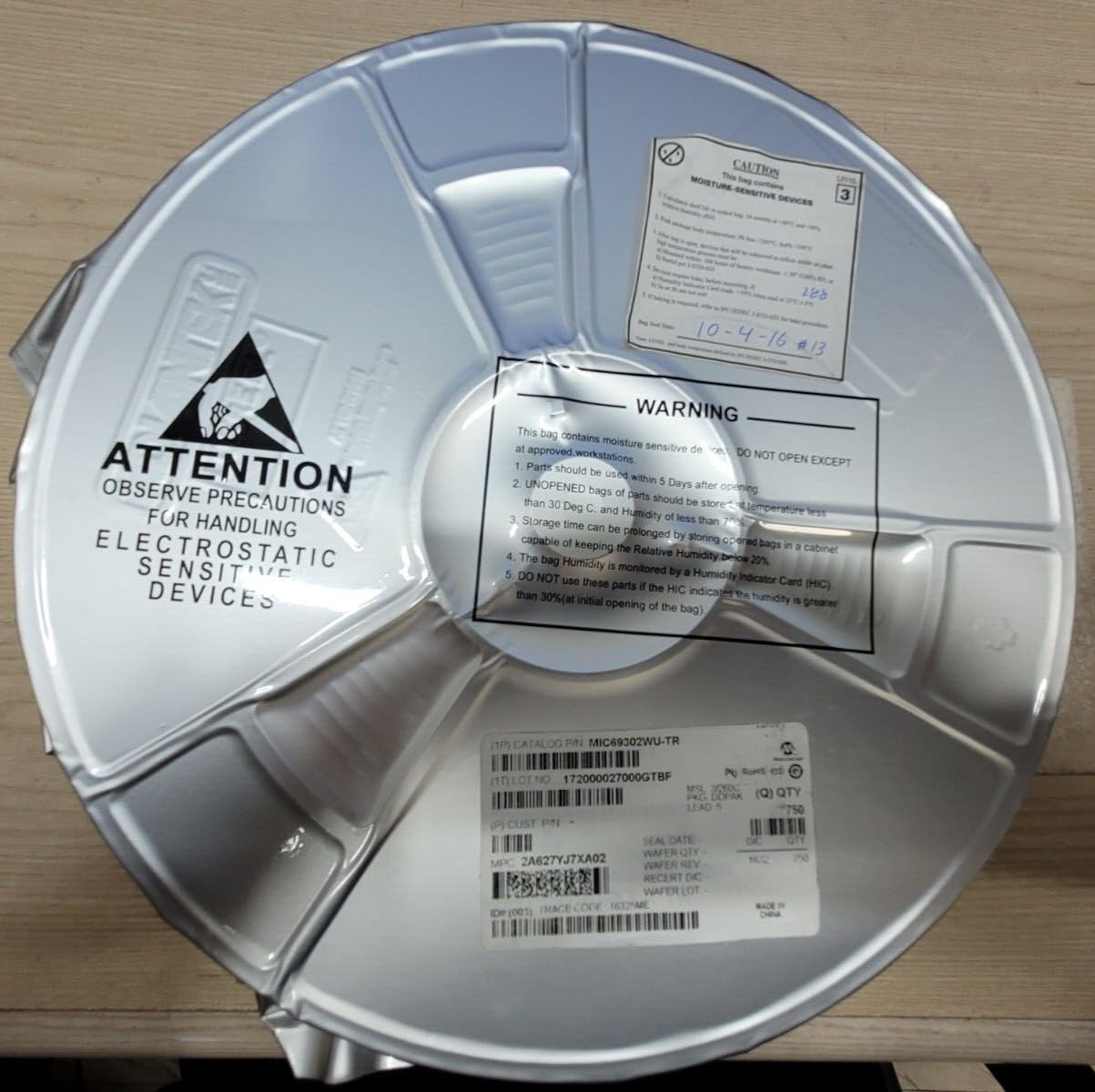 Generic (1050 PCS) MIC69302WU-TR MICROCHIP