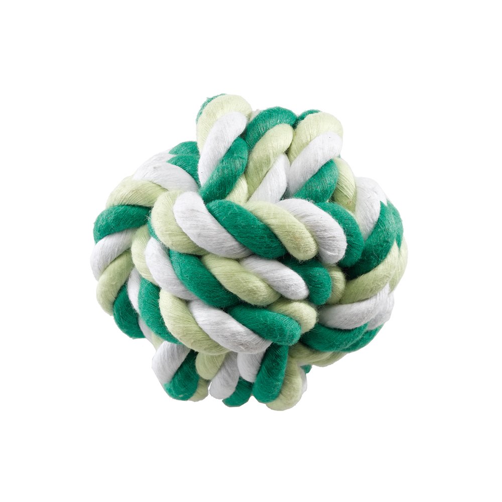 Ferplast Gioco agility pallina cani cane giocattolo corda cotone intrecciata