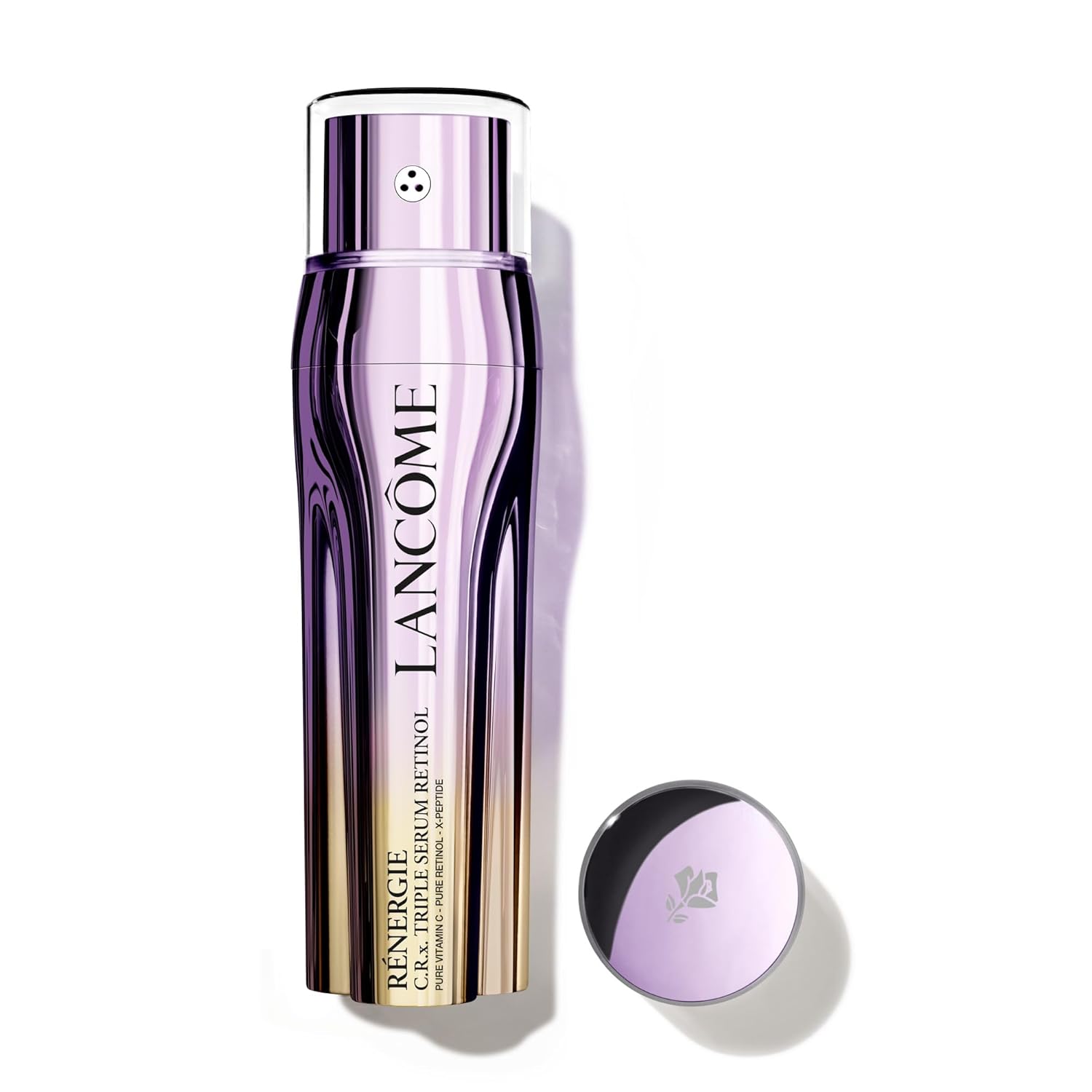 Lancôme Renergie C.R.x. Triple Serum Retinol – Anti-Aging Serum With Pure Retinol, Pure Vitamin C, X-Peptide – Target Wrinkles and Pores – All Skin Types, including Sensitive – 50ml Lancôme Renergie C.R.x. Triple Serum Retinol – Anti-Aging Serum With Pure Retinol, Pure Vitamin C, X-Peptide – Target Wrinkles and Pores – All Skin Types, including Sensitive – 50ml