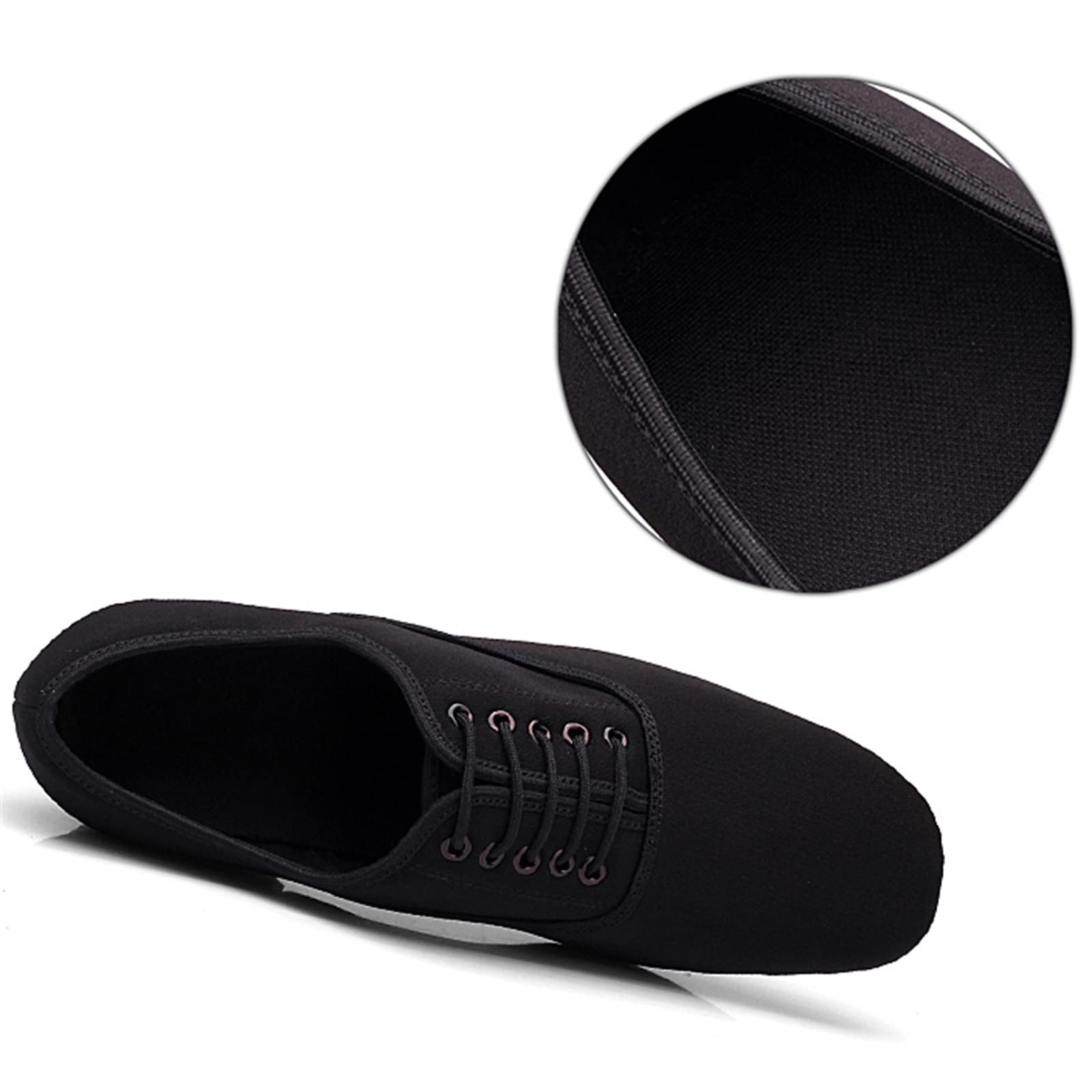 Zapatos De Baile Moderno para Hombre Ligeros Transpirables Suela Completa Latino