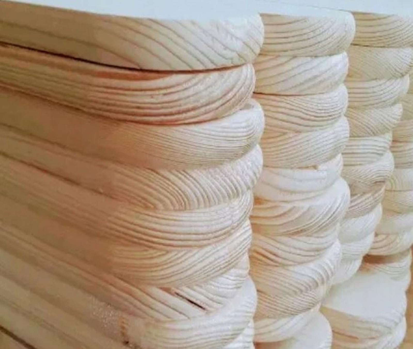 QLS 1 asse per recinzione, 120 cm, in legno di pino/abete rosso, piallato, recinzione da giardino