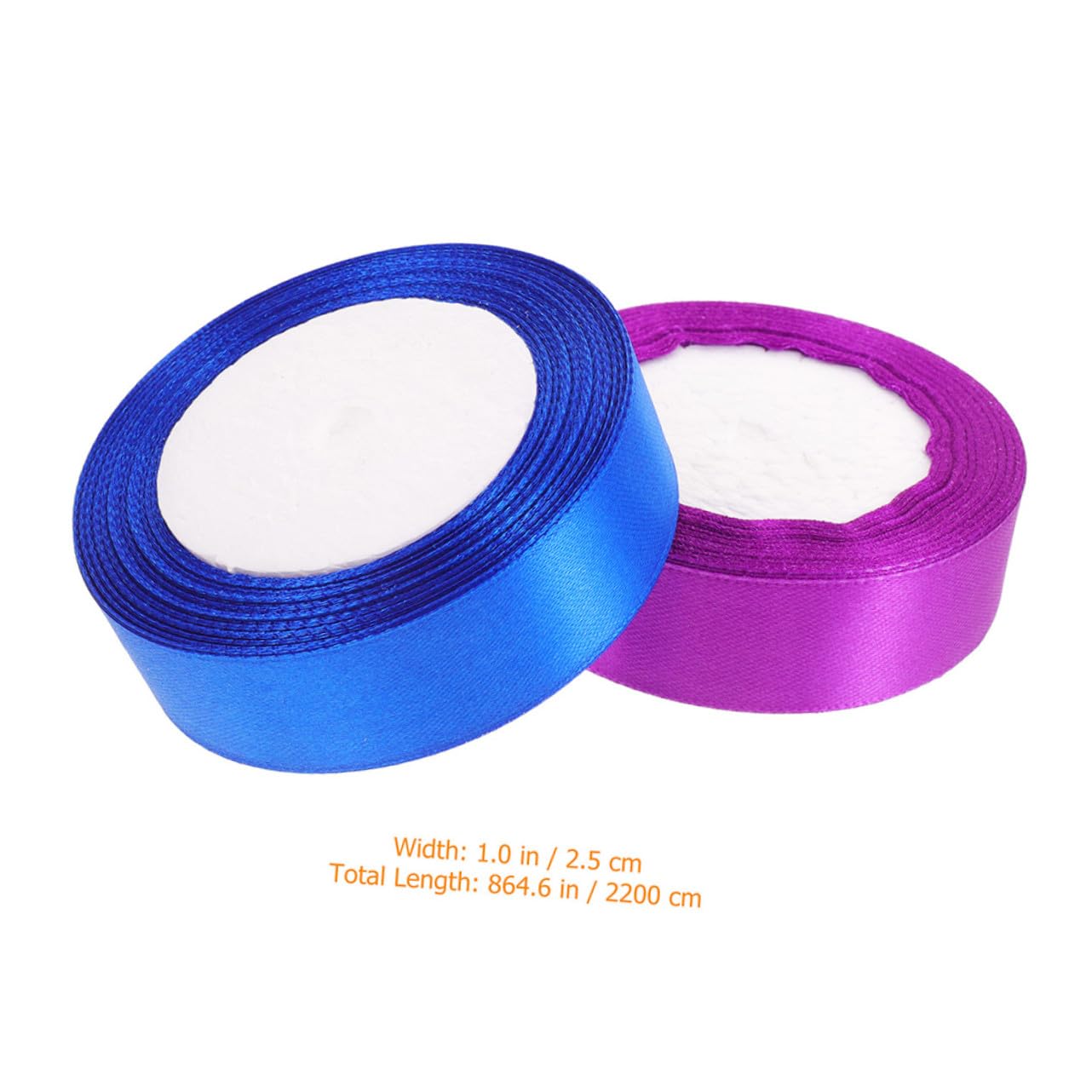 GALPADA 12rollen Farbige Geschenkbänder aus Polyester Dekorative Verpackungsbänder für Geschenke Bastelarbeiten und Blumendekorationen Zufällige Farbe