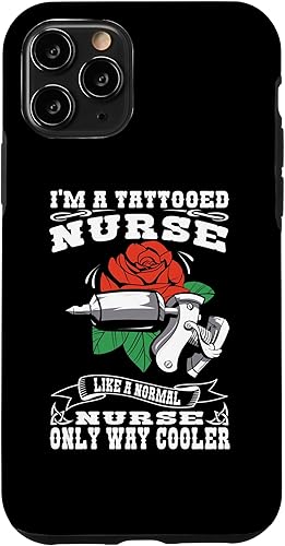 Vista 25 de Funda para enfermera tatuada para iPhone 11 Pro Max