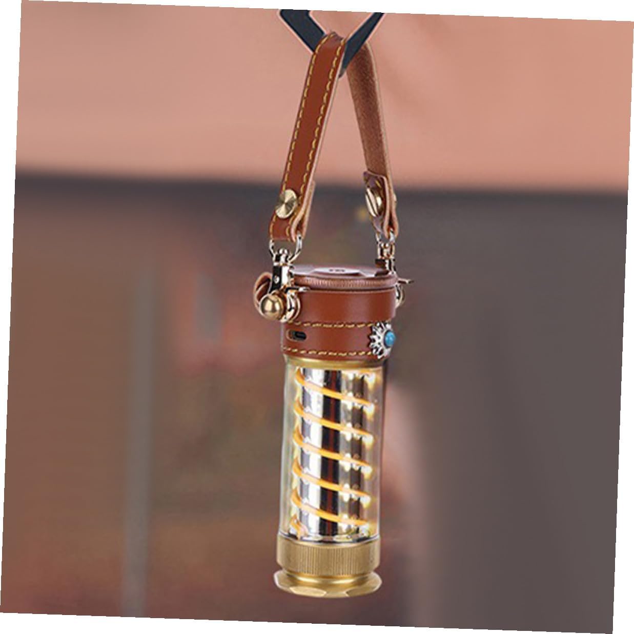 YARNOW Camp Lantern Hanging Strap 3pcs Set Leather Carrying Rope Outdoor Light Rope for Camping Lantern Accessories Tent Light Carrier Suitable for Hiking and Outdoor Use