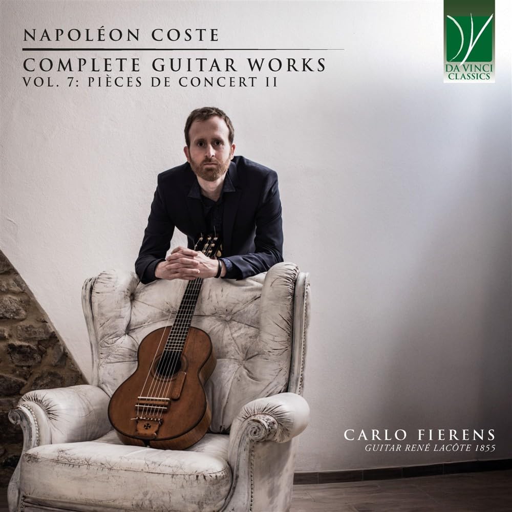 Carlo Fierens Coste: Complete Guitar Works Vol. 7: Pieces De Concert Ii CD New 7