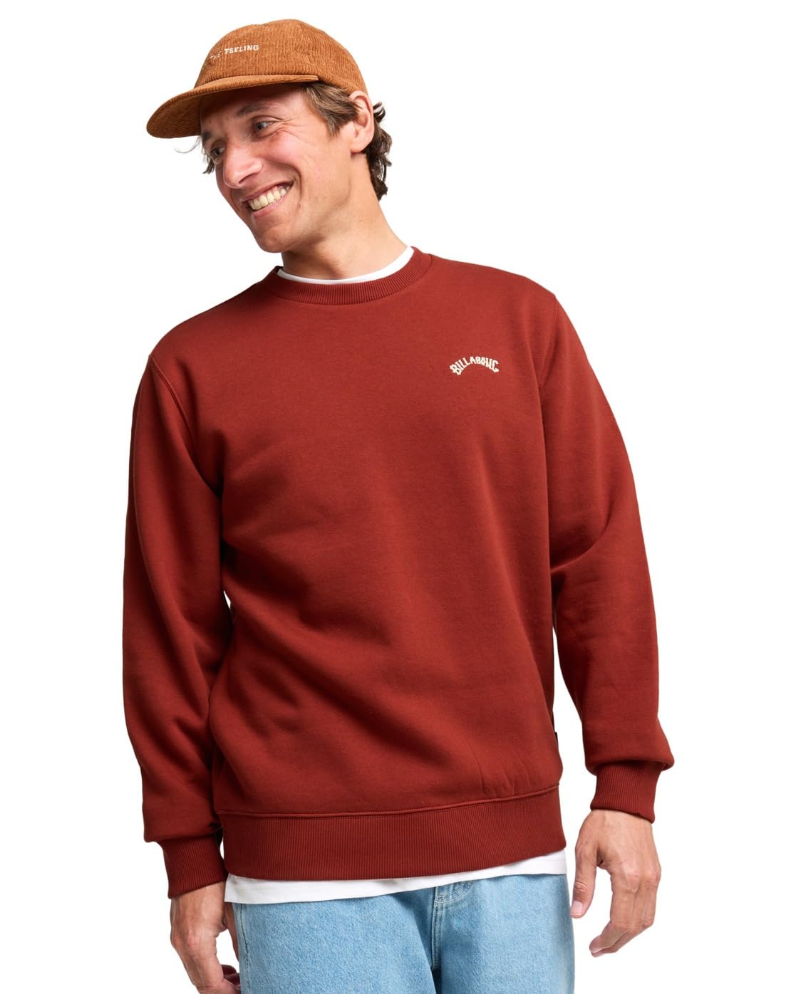 BILLABONG Arch Cr - Crew Sweatshirt - Men - Red