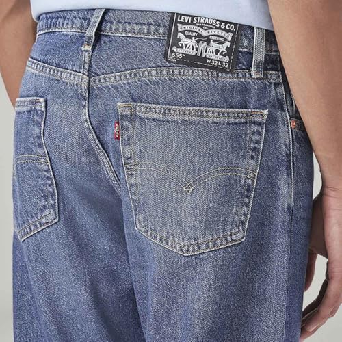 Image of Levi's Men's 555 Relaxed Fit Mid Rise Jeans