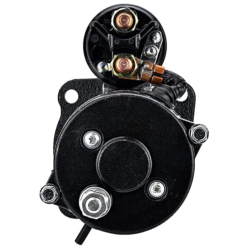 Miniatura 4 de RAREELECTRICAL Nuevo 10 dientes 4.5Kw Plgr en sentido horario 24 voltios arrancador compatible con VOGELE Super 1602-2 1603-2 1104D por número de