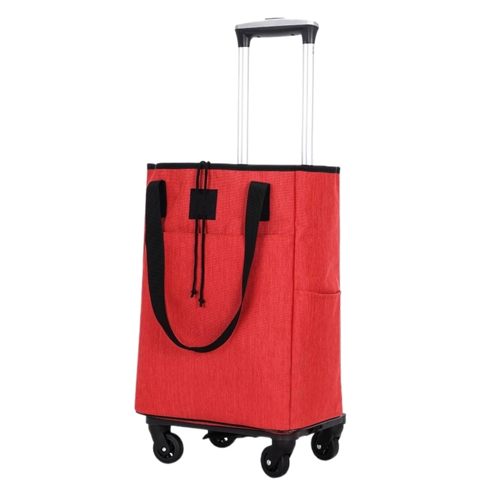 Shopping Trolley Shopping Cart Rolling Grocery Portable Foldable Handcart Utility Cart