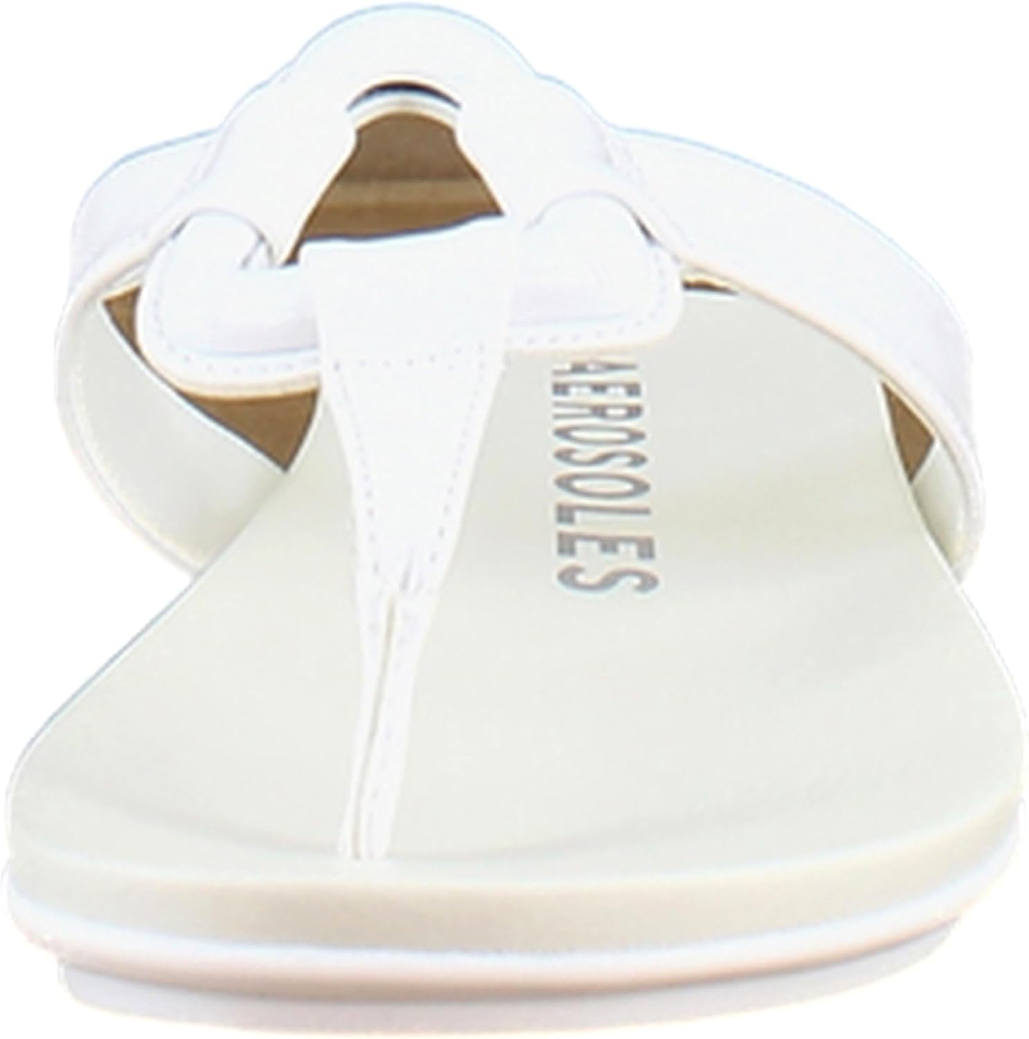 Aerosoles Fallon Women's Sandals White Patent Pu Size 7 M - Image 8