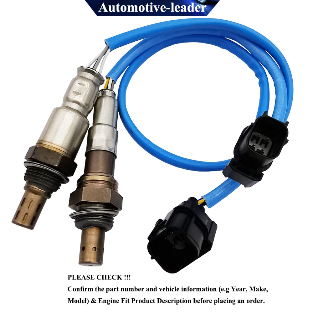 2Pcs 234-5053 234-4351 Upstream Air Fuel Ratio Downstream Oxygen O2 Sensor for Acura MDX 3.7L 3664CC V6 Gas SOHC Naturally Aspirated 2007 2008 2009 36531-RYE-A01 36532-RGW-A01
