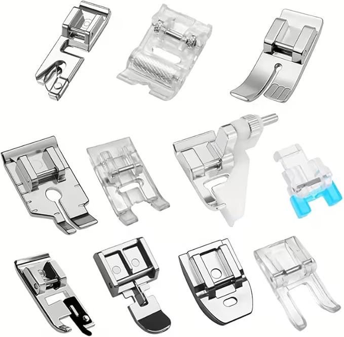Set de 11 Pies para Máquina de Coser, Baja Garra, Snap-on miniatura 3