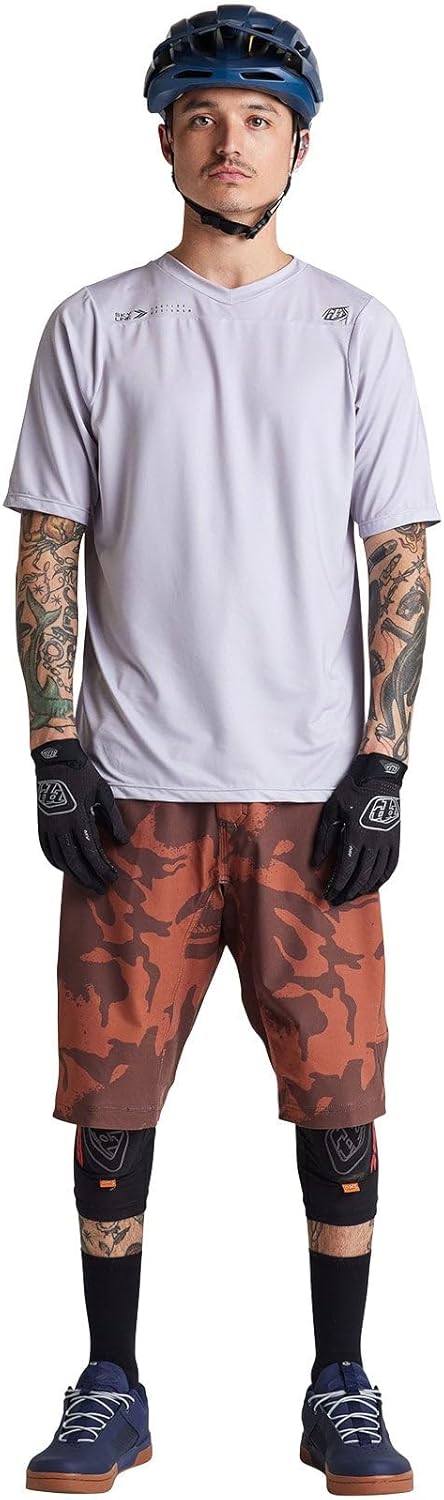 Troy Lee Designs Short Sleeve Skyline Adult Mountain Bike Jersey, Mono Mist, Small