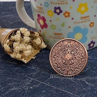 Mayan Pyramid Mayan Medal Mexico Aztec Gold Coins Copper Silver Coins Gold Coins