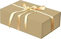 Vista 17 de Caja de regalo grande de lujo de 13.8 x 9 x 4.3 pulgadas, caja de almacenamiento con cierre magnético para caja de embalaje de lujo para el día
