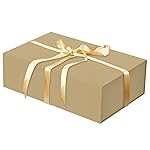 Luxury Large Gift Box 13.8x9x4.3 Storage Box Ribbon Magnetic Closure for Luxury Packaging Box for Mother\'s Day, Birthdays, Bridal Gifts,Weddings
