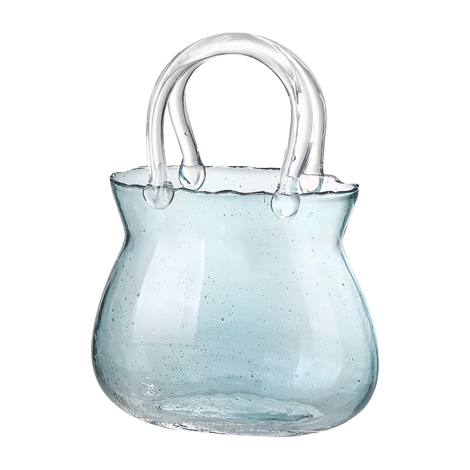 Vase en verre contemporain pour moderniser facilement un centre de table en verre daté