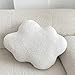 Yooname White Clouds Shaped Throw Pillows Cute Soft Waist Rest Cushion Home Decorative Throw Pillow Used to Add Comfort and Style for Home Sofa Bedroom Gift
