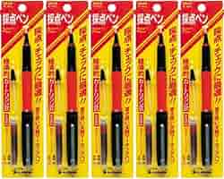 Amazon.co.jp: 【5本セット】プラチナ万年筆 採点ペン ソフト