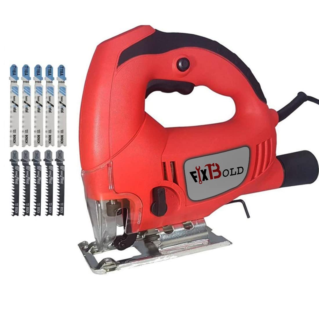 Buy FixBold Jigsaw Machine 65MM 600W Pendulum Action Jig Saw Free