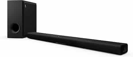 Yamaha サウンドバー Bluetooth Dolby Audio TRUE X BAR 50A Dolby Atmos Sound bar with Wireless Subwoofer