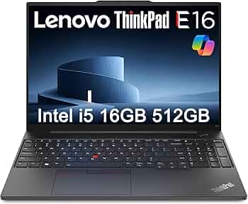 Amazon.com: Lenovo ThinkPad E16 Business Laptop (16 pulgadas FHD+