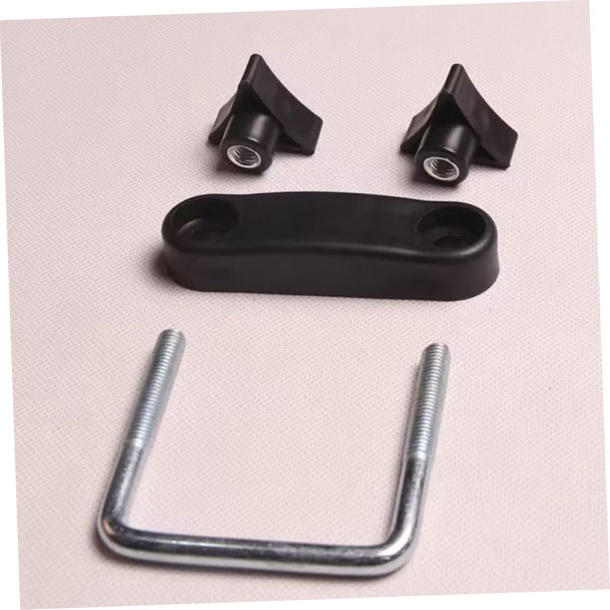 Roof Rack Mounting Brackets Clamp for Car Luggage Holder Clip Secure Cargo Carrier Accessories Lightweight Durable 3.85X2.75X0.39In