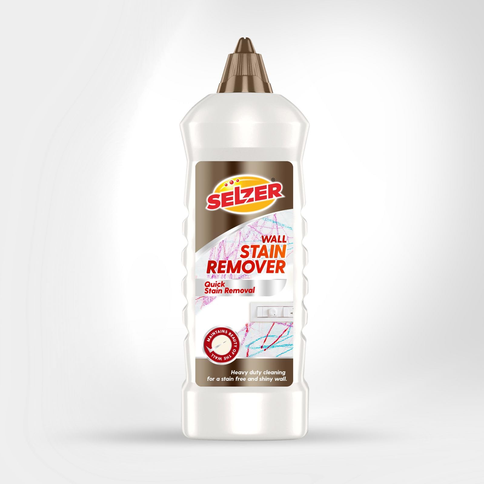 SELZER Wall Stain Remover For heavy Duty Cleaning For a Stain free And Shiny Wall - 250 ml (Pack of 1) (B0CQMB3YSB) Amazon Price History, Amazon Price Tracker