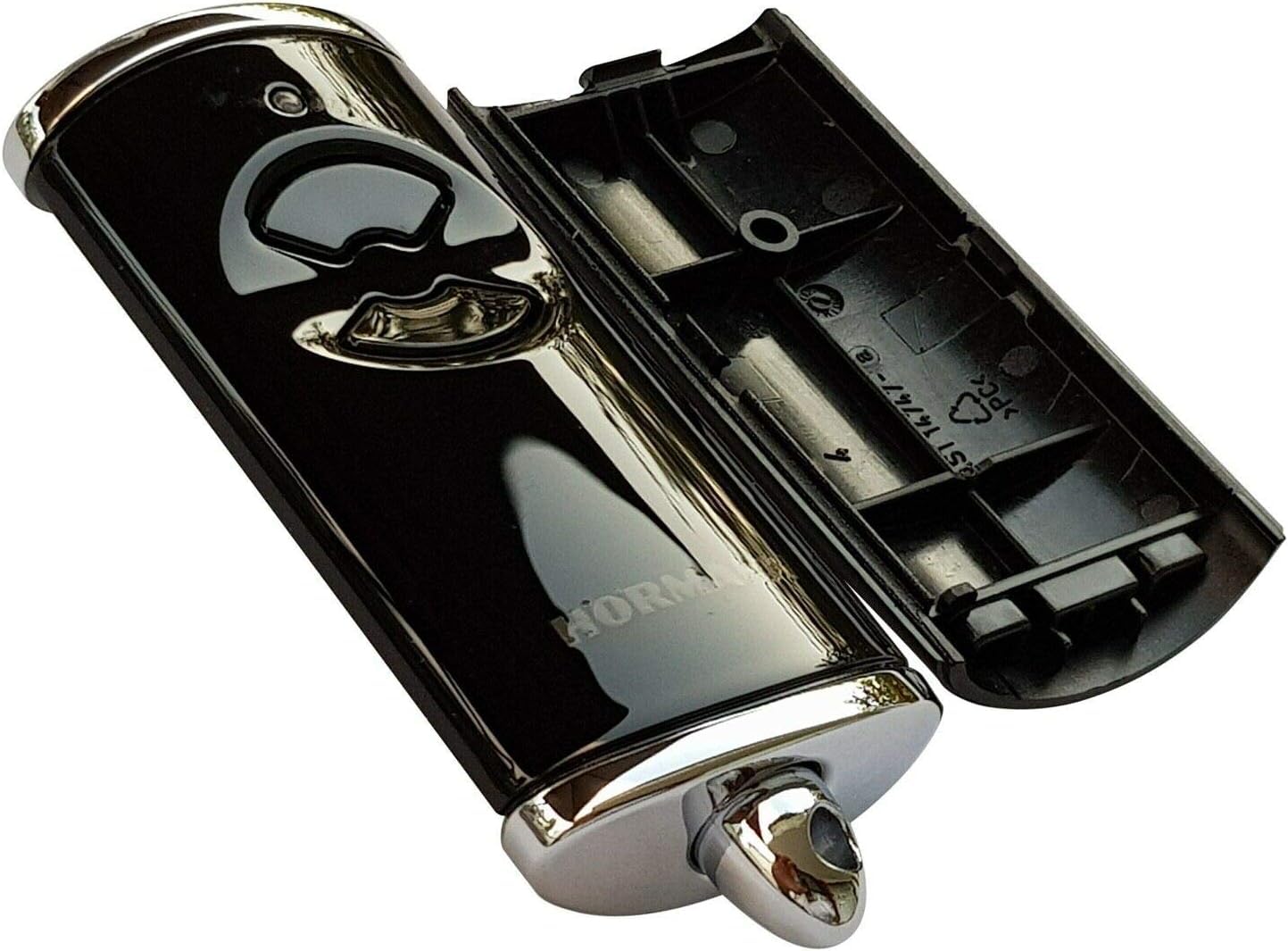Hörmann HSE2BS 439755 Hand-Held Transmitter Cover Empty Housing Black High Gloss No Battery Without Board Part Upper and Lower Shell