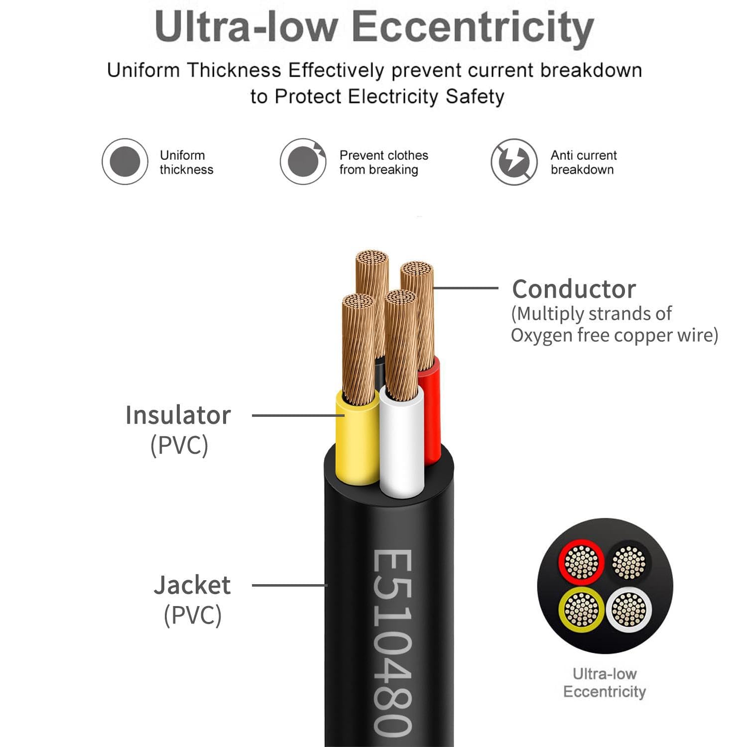 Arnu00e9s Cables Para Compresor De Minisplit Y A/c (universal